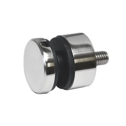 Svorka bodová plochá, sklo 6 - 12 mm, leštená AISI 304 Svorka bodová plochá, sklo 6 - 12 mm, leštená AISI 304